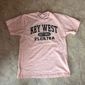 Supreme Key West Florida T-shirt Medium Salmon Color